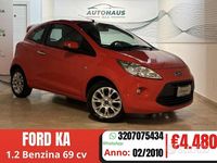 Usata Ford Ka 69 CV (50 kW) 2010 Rosso Utilitaria