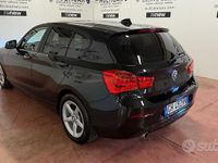 Usata BMW 116 Sport Line 116 CV (85 kW) 2017 Nero Utilitaria