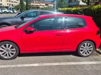 Usata VW Golf VI 160 CV (117 kW) 2009 Rosso Utilitaria