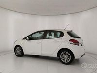 Usata Peugeot 208 Allure 99 CV (72 kW) 2019 Bianco Utilitaria