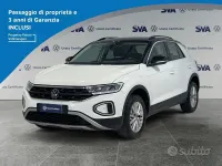 Usata VW T-Roc Life 110 CV (80 kW) 2023 Bianco SUV