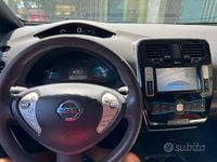 Usata Nissan Leaf 80 kW (109 CV) 2014 Bianco Utilitaria