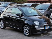 Usata Fiat 500 Lounge 69 CV (50 kW) 2009 Nero Cabrio