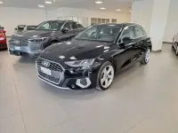 Usata Audi A3 Sportback g-tron Advanced Plus 131 CV (96 kW) 2023 Nero brillante Utilitaria