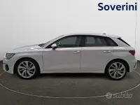 Usata Audi A3 Advanced 150 CV (110 kW) 2022 Bianco Berlina