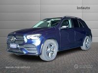 Usata Mercedes GLE300 Premium 245 CV (180 kW) 2020 Blu/azzurro SUV