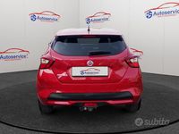 Usata Nissan Micra Tekna 90 CV (66 kW) 2019 Rosso Utilitaria