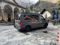 Usata VW Caravelle Trendline 110 CV (80 kW) 2021 Grigio Furgone