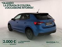 Usata Skoda Fabia 80 CV (58 kW) 2025 Blu race metallizzato nero tulipano perlato Utilitaria