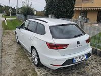 Usata Seat Leon ST FR 150 CV (110 kW) 2017 Bianco Station wagon