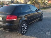 Usata Audi A3 Attraction 140 CV (102 kW) 2005 Nero Utilitaria