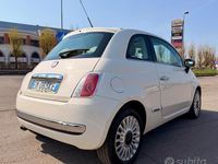 Usata Fiat 500 Lounge 69 CV (50 kW) 2012 Bianco Berlina