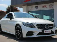 Usata Mercedes C220 AMG 194 CV (142 kW) 2021 Bianco Coupé