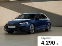 Nuova Audi A3 S-Line 150 CV (110 kW) 2026 Blu navarra metallizzato Berlina