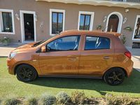 Usata Mitsubishi Space Star 71 CV (52 kW) 2020 Arancione Utilitaria