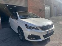 Usata Peugeot 308 GT-line 131 CV (96 kW) 2018 Bianco Berlina