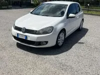 Usata VW Golf VI Highline 122 CV (89 kW) 2011 Bianco Utilitaria