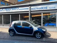 Begagnad Smart ForFour Passion 75 HK (55 kW) 2004 Blå Halvkombi