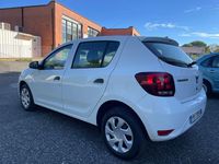 Usata Dacia Sandero Ambiance 75 CV (55 kW) 2017 Bianco Utilitaria