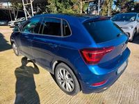 Usata VW Polo Style 95 CV (69 kW) 2022 Blu Utilitaria