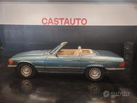 Usata Mercedes SL380 204 CV (150 kW) 1982 Verde Cabrio