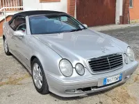 Usata Mercedes CLK200 Avantgarde 192 CV (141 kW) 2000 Argento Cabrio
