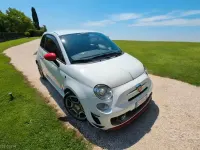 Usata Abarth 500 135 CV (99 kW) 2015 Bianco Utilitaria