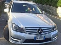 Usata Mercedes C220 Avantgarde 170 CV (125 kW) 2011 Argento Station wagon