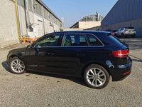 Usata Audi A3 Ambiente 110 CV (80 kW) 2018 Nero Berlina