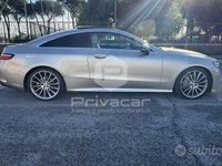 Usata Mercedes E220 Premium Plus 194 CV (142 kW) 2017 Grigio Coupé