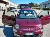 Usata Fiat 500 69 CV (50 kW) 2017 Rosso Berlina