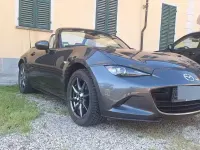 Usata Mazda MX5 Exceed 131 CV (96 kW) 2018 Grigio Cabrio
