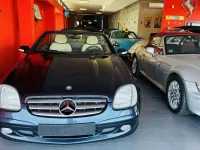 Gebraucht Mercedes SLK320 218 PS (160 kW) 2000 Blau Cabrio