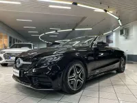Usata Mercedes C200 AMG line 184 CV (135 kW) 2020 Nero Cabrio