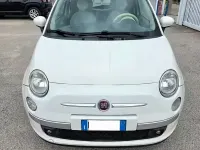 Usata Fiat 500 Lounge 85 CV (62 kW) 2012 Bianco Utilitaria