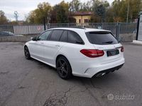 Usata Mercedes C220 Premium 170 CV (125 kW) 2016 Bianco Station wagon