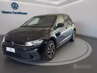 Usata VW Polo Life 95 CV (69 kW) 2023 Nero Utilitaria