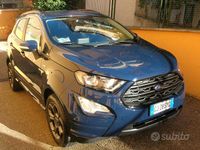 Usata Ford Ecosport ST-Line 125 CV (91 kW) 2022 Blu/azzurro SUV