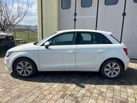 Usata Audi A1 Sportback Ambition 90 CV (66 kW) 2012 Bianco Utilitaria