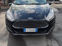 Usata Ford Fiesta Titanium 75 CV (55 kW) 2017 Nero Berlina