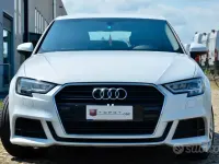 Usata Audi A3 S-Line 116 CV (85 kW) 2019 Bianco Berlina