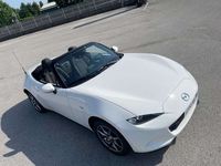 Nuova Mazda MX5 Exclusive-Line 132 CV (97 kW) 2025 Bianco Cabrio