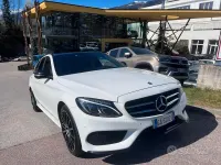 Usata Mercedes C220 Premium 170 CV (125 kW) 2017 Bianco Station wagon