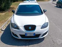 Usata Seat Leon 105 CV (77 kW) 2010 Bianco Utilitaria