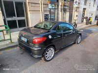 Usata Peugeot 206 2004 Nero Cabrio