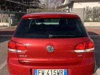Usata VW Golf VI Team 105 CV (77 kW) 2010 Rosso Utilitaria