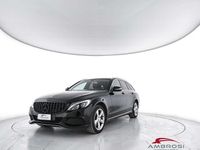 Usata Mercedes C220 Exclusive 170 CV (125 kW) 2015 Nero Station wagon