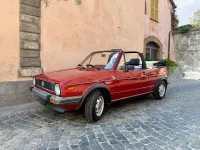 Usata VW Golf Cabriolet 110 CV (80 kW) 1982 Rosso Cabrio