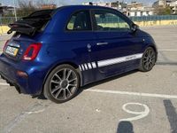 Usata Abarth 595C Turismo 165 CV (121 kW) 2019 Blu Cabrio