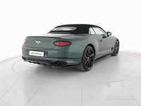 Usata Bentley Continental GT Convertible 550 CV (404 kW) 2021 Verde Cabrio
